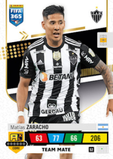 Matias Zaracho Clube Atletico Mineiro 2023 FIFA 365 Team Mate #52